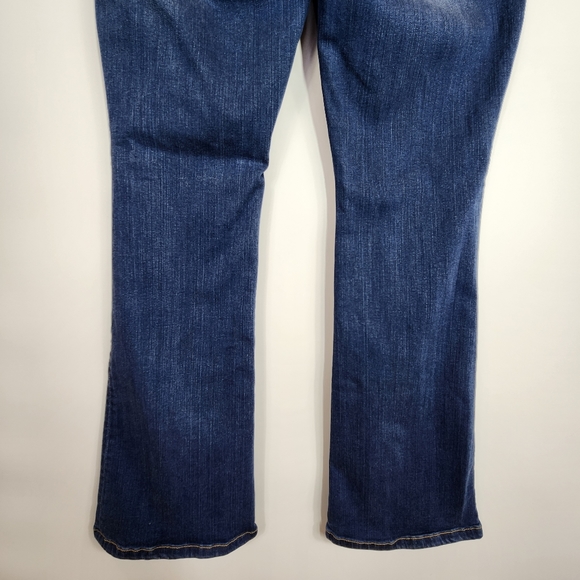 Torrid Slim Boot Cut Jean Premium Stretch Distressed Medium Wash 14 Regular - Picture 9 of 11